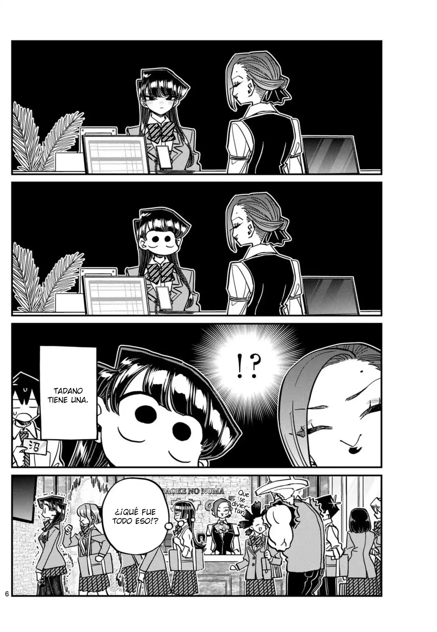 Komi-san wa Komyushou Desu Capitulo 456 página 7