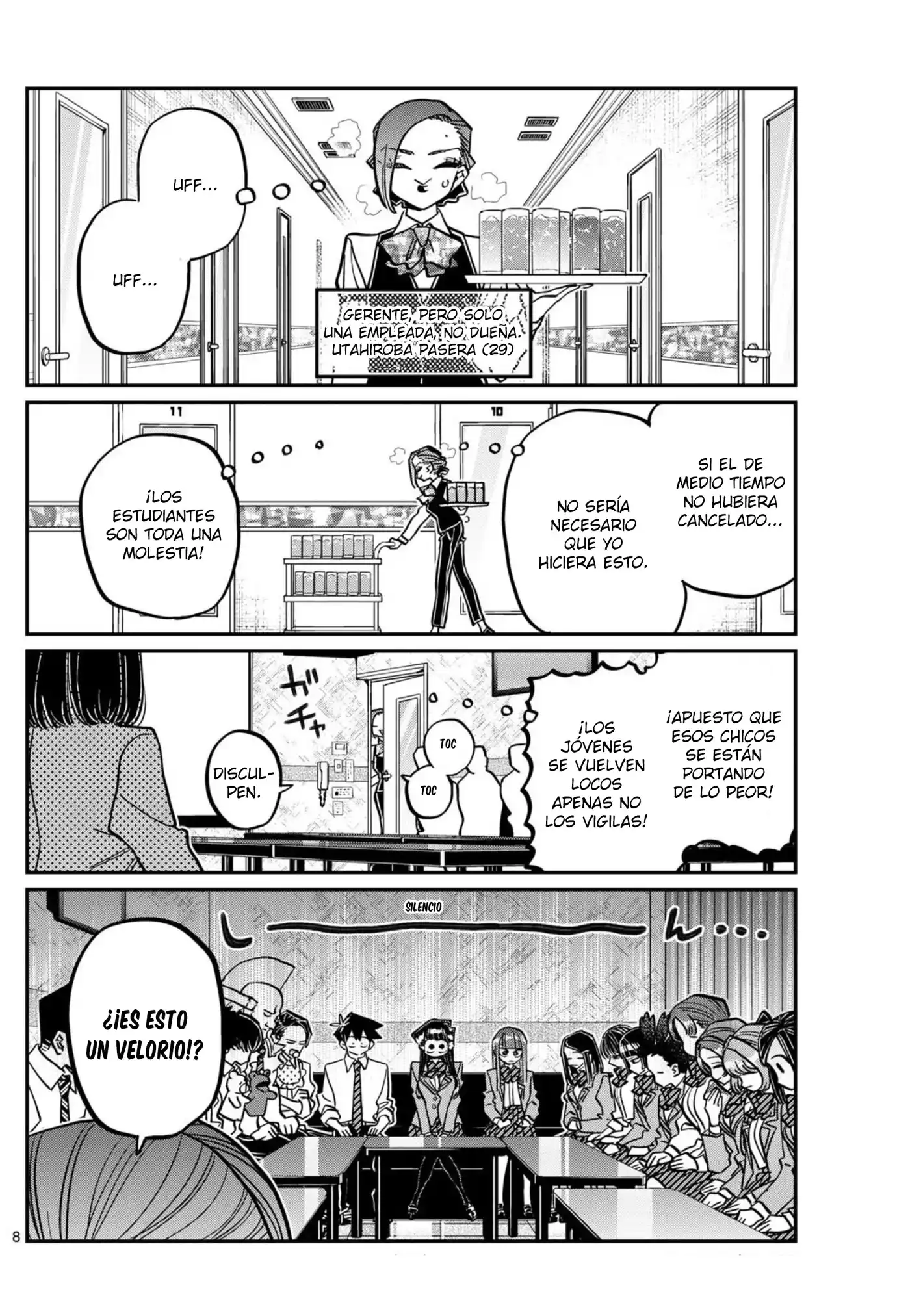 Komi-san wa Komyushou Desu Capitulo 456 página 9