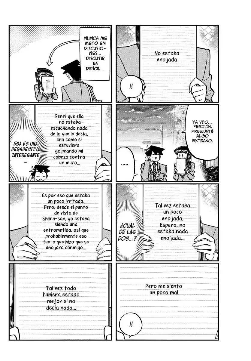 Komi-san wa Komyushou Desu Capitulo 335 página 7