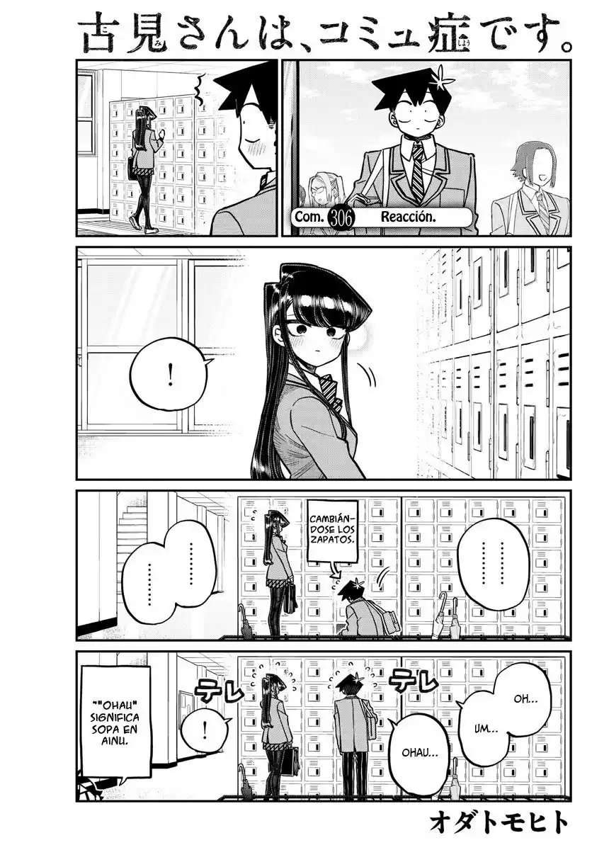 Komi-san wa Komyushou Desu Capitulo 306 página 2