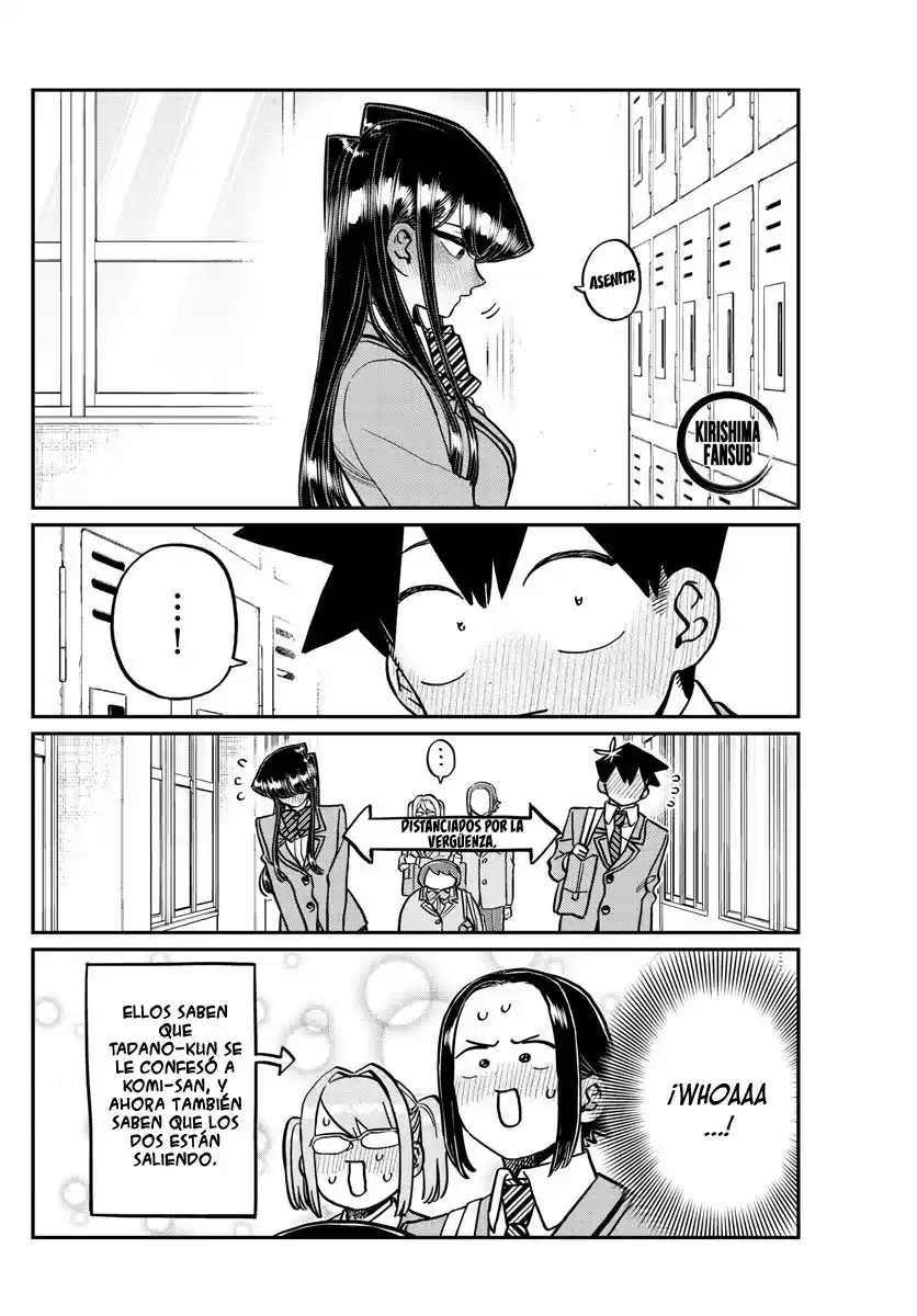 Komi-san wa Komyushou Desu Capitulo 306 página 3