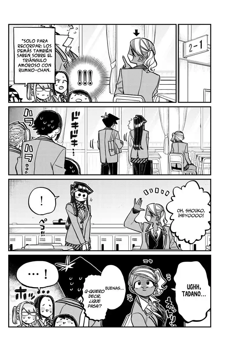 Komi-san wa Komyushou Desu Capitulo 306 página 5