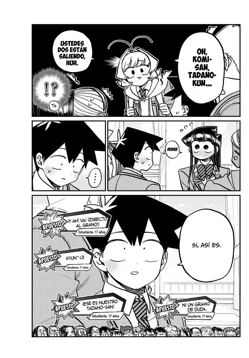 Komi-san wa Komyushou Desu Capitulo 306 página 8