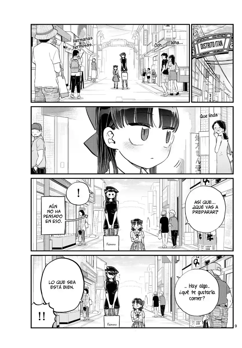 Komi-san wa Komyushou Desu Capitulo 171: Un día sin mamá página 10