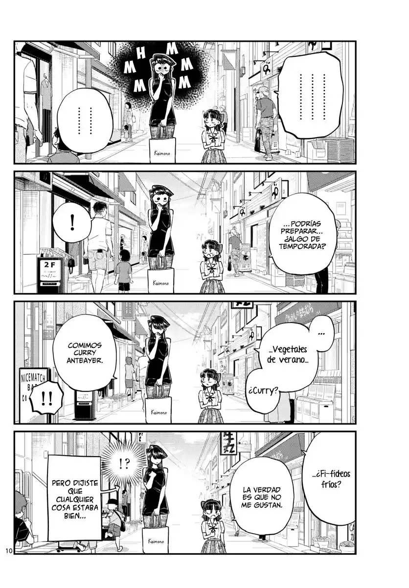 Komi-san wa Komyushou Desu Capitulo 171: Un día sin mamá página 11