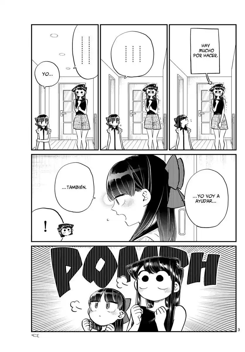 Komi-san wa Komyushou Desu Capitulo 171: Un día sin mamá página 4