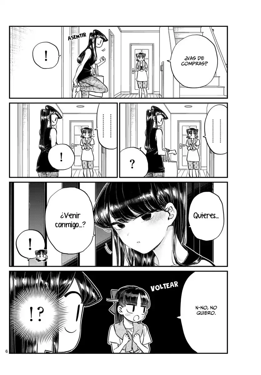 Komi-san wa Komyushou Desu Capitulo 171: Un día sin mamá página 7