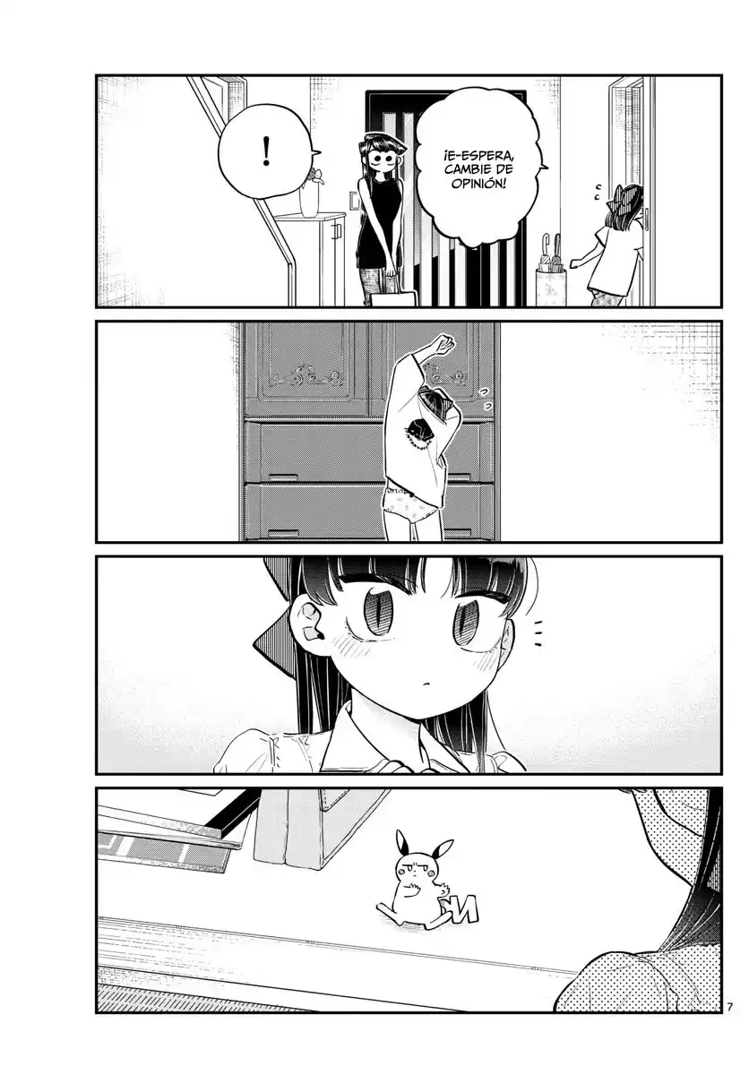 Komi-san wa Komyushou Desu Capitulo 171: Un día sin mamá página 8