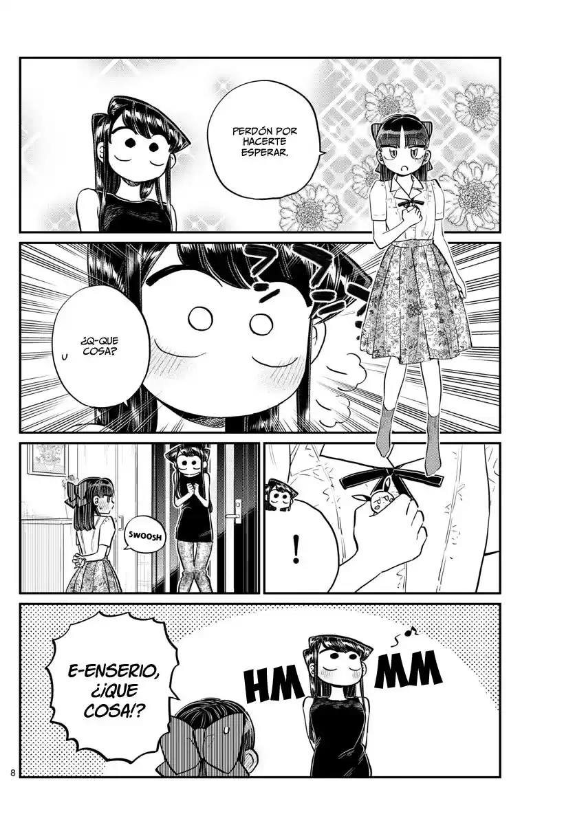 Komi-san wa Komyushou Desu Capitulo 171: Un día sin mamá página 9