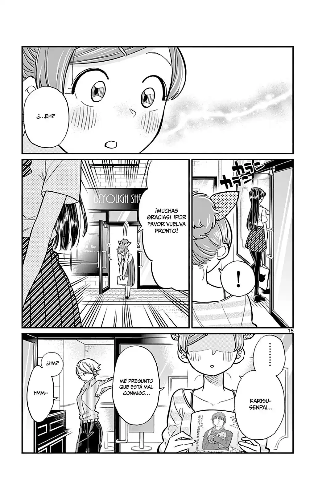 Komi-san wa Komyushou Desu Capitulo 34 página 16