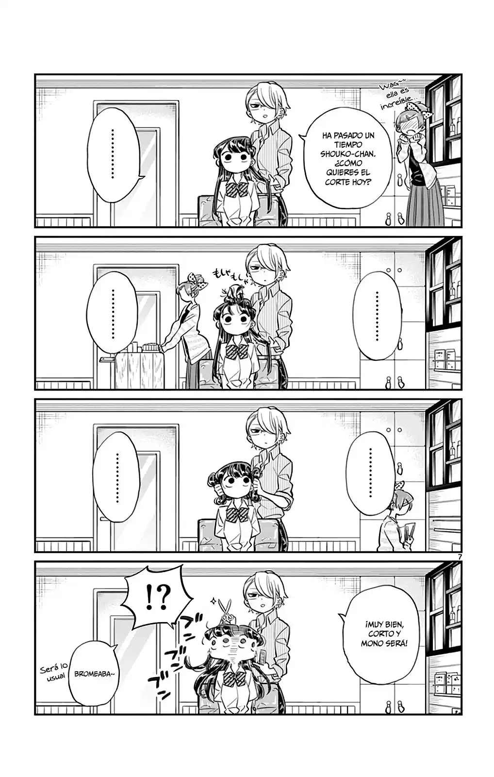 Komi-san wa Komyushou Desu Capitulo 34 página 8