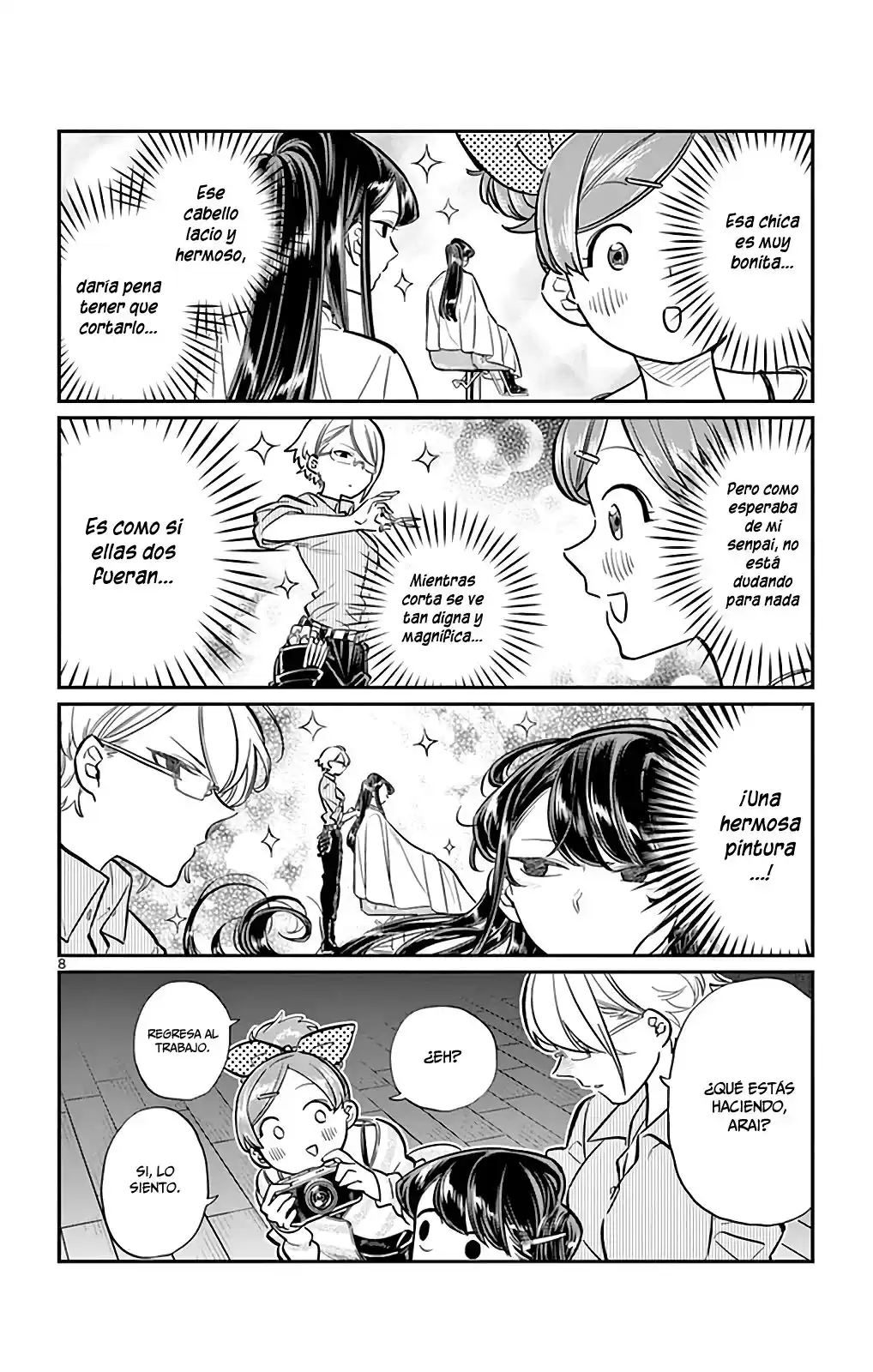 Komi-san wa Komyushou Desu Capitulo 34 página 9