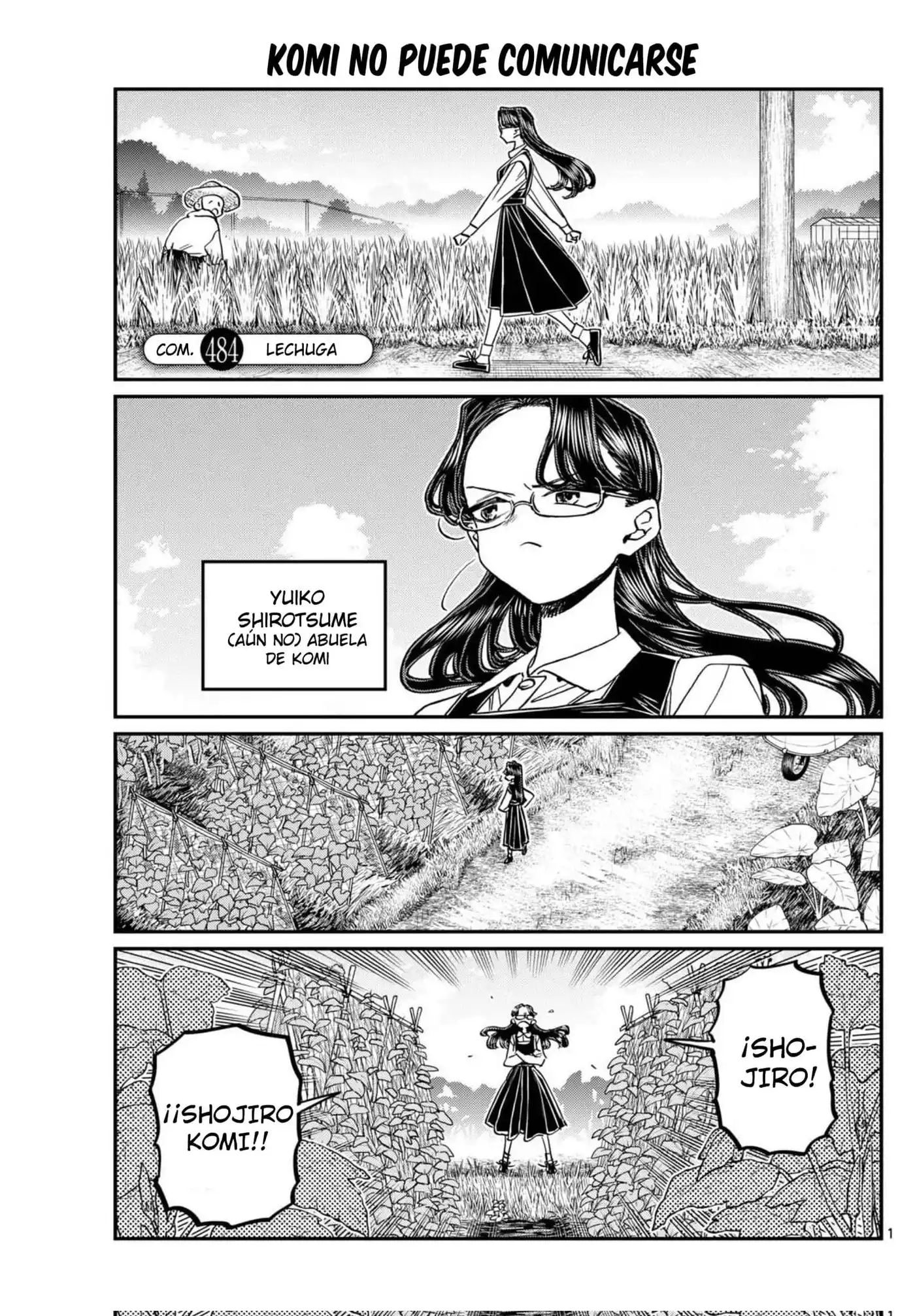 Komi-san wa Komyushou Desu Capitulo 484 página 1