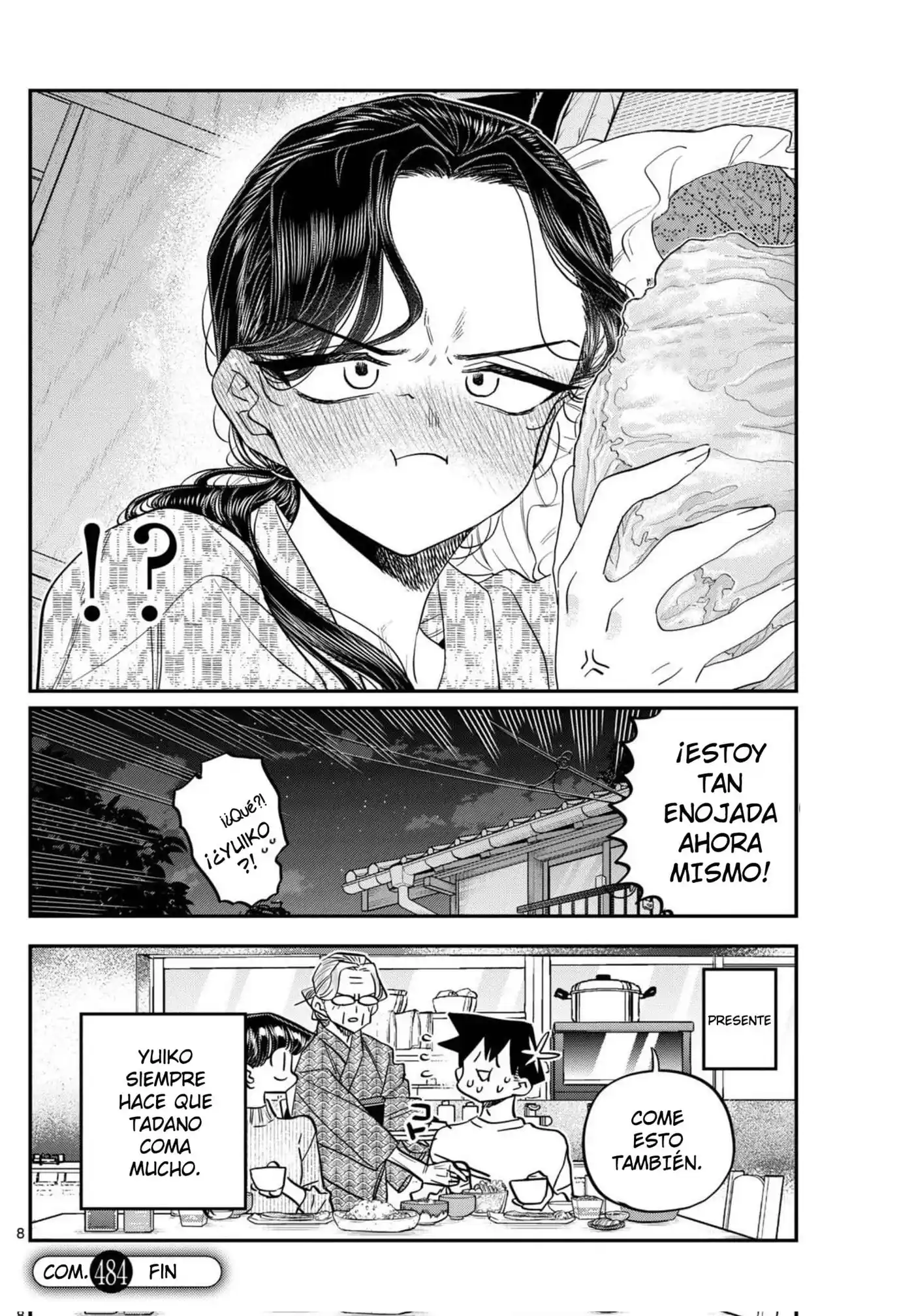 Komi-san wa Komyushou Desu Capitulo 484 página 8