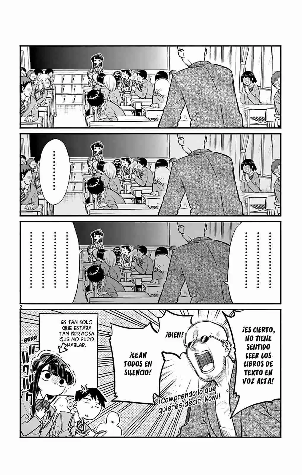 Komi-san wa Komyushou Desu Capitulo 12 página 3