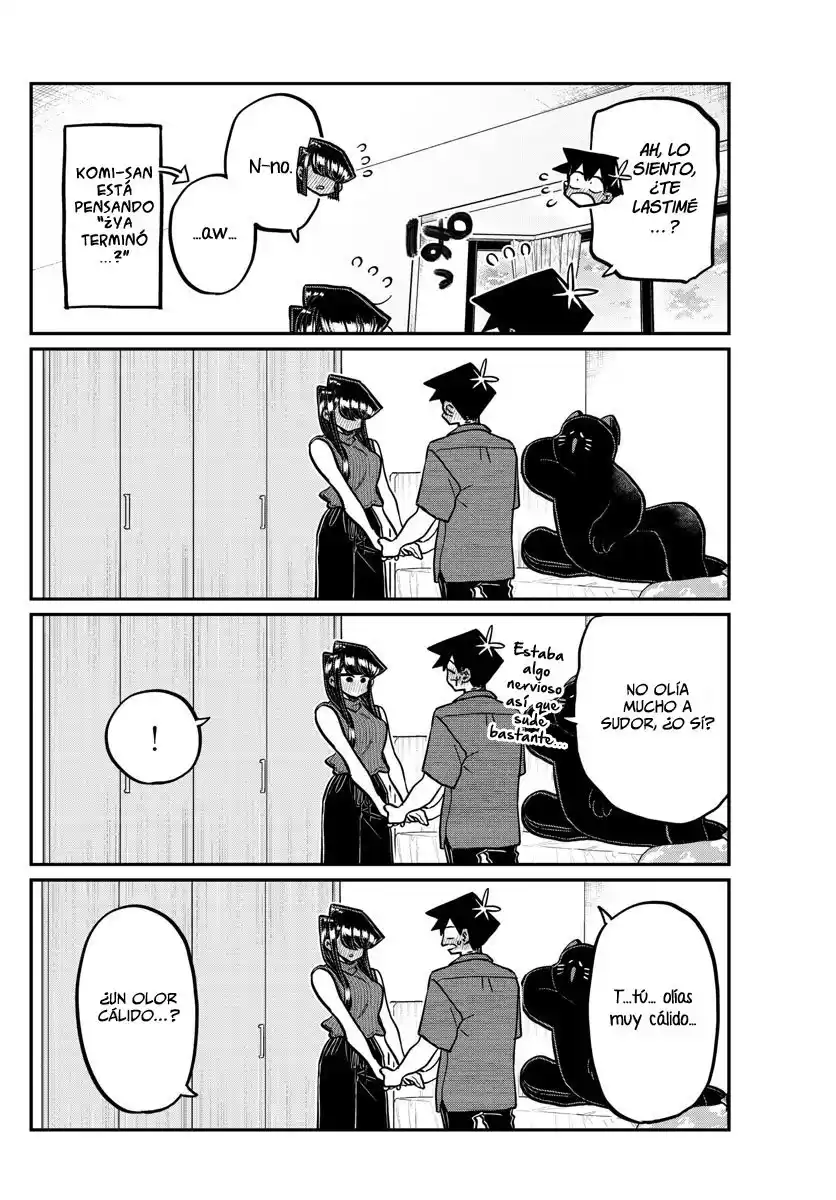 Komi-san wa Komyushou Desu Capitulo 375: Estudio en Casa. 3 página 5