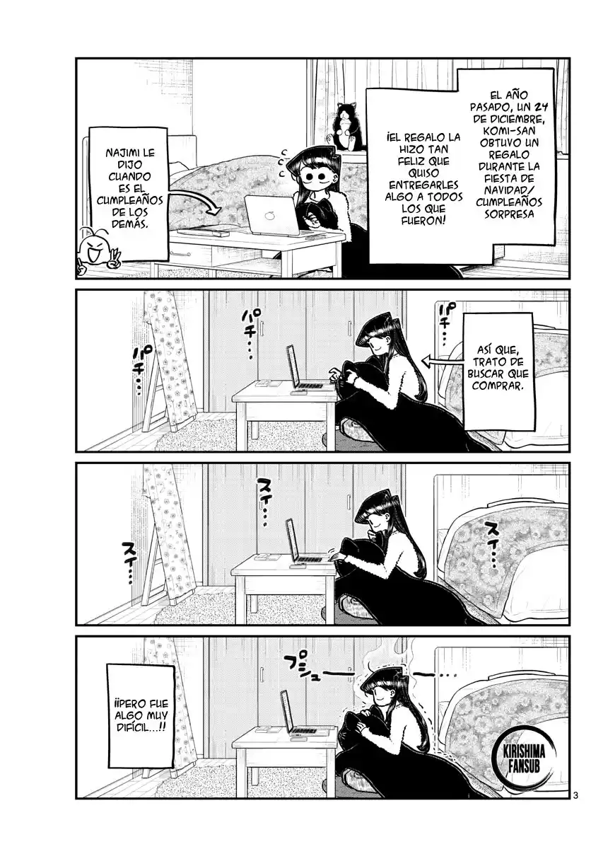 Komi-san wa Komyushou Desu Capitulo 259 página 4