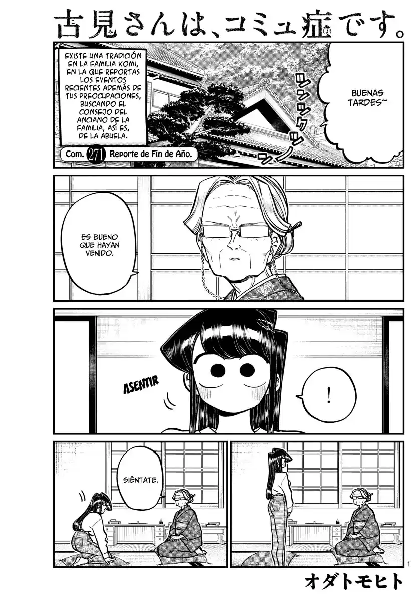 Komi-san wa Komyushou Desu Capitulo 271 página 2