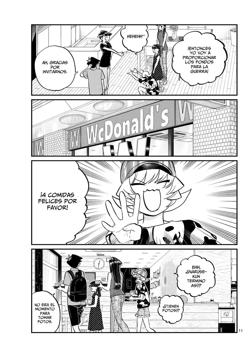 Komi-san wa Komyushou Desu Capitulo 170 página 12