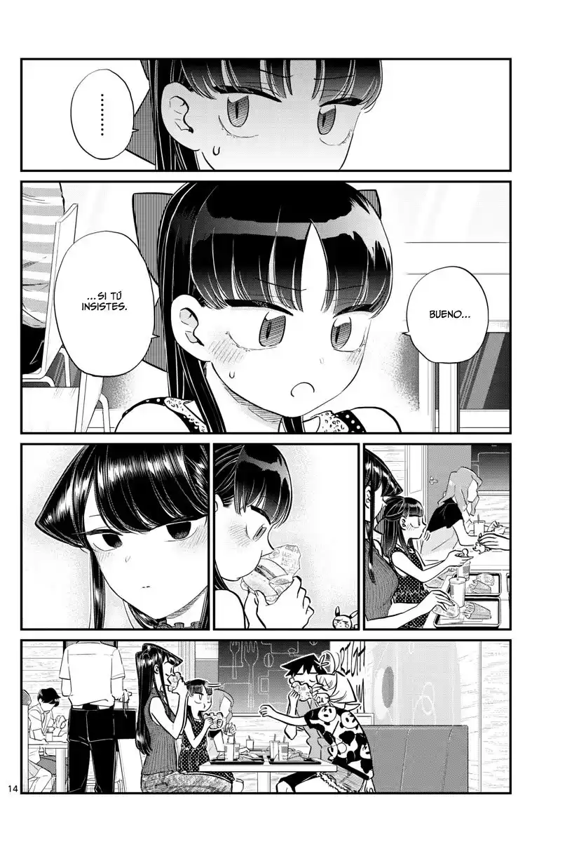 Komi-san wa Komyushou Desu Capitulo 170 página 15