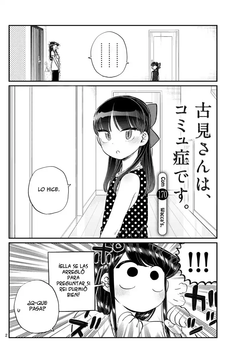 Komi-san wa Komyushou Desu Capitulo 170 página 3