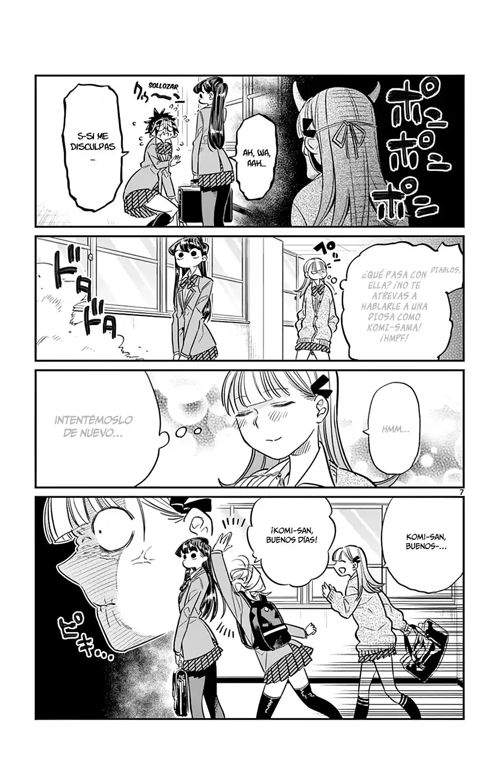 Komi-san wa Komyushou Desu Capitulo 23 página 8