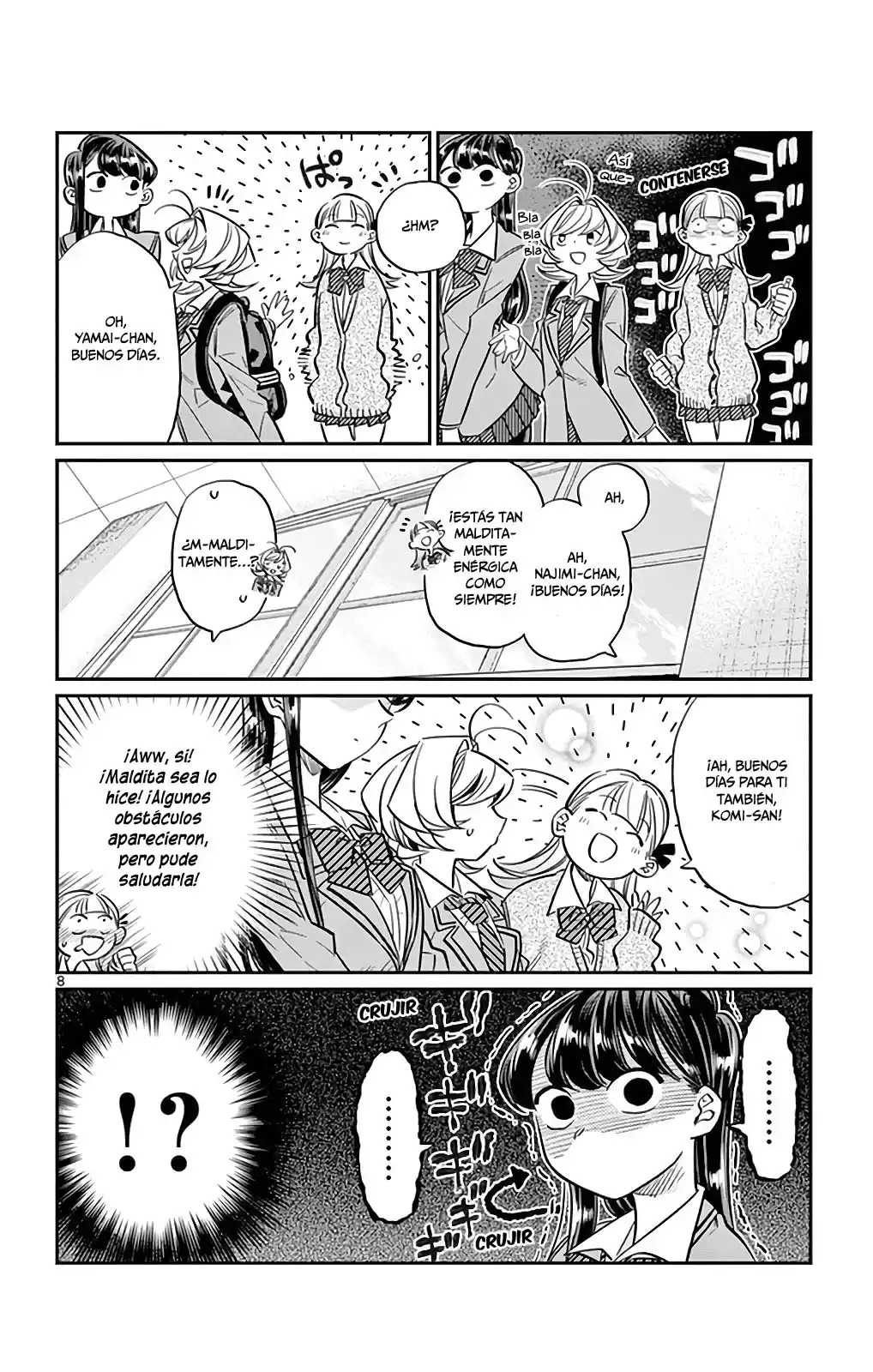 Komi-san wa Komyushou Desu Capitulo 23 página 9