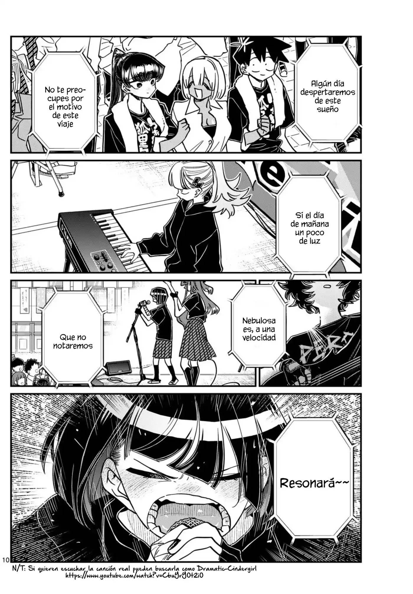 Komi-san wa Komyushou Desu Capitulo 454 página 10