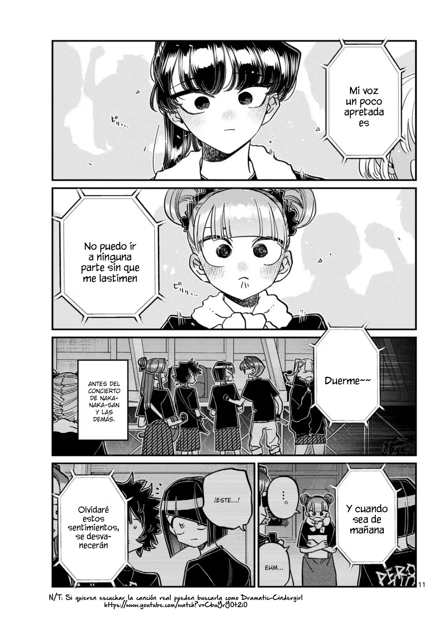 Komi-san wa Komyushou Desu Capitulo 454 página 11