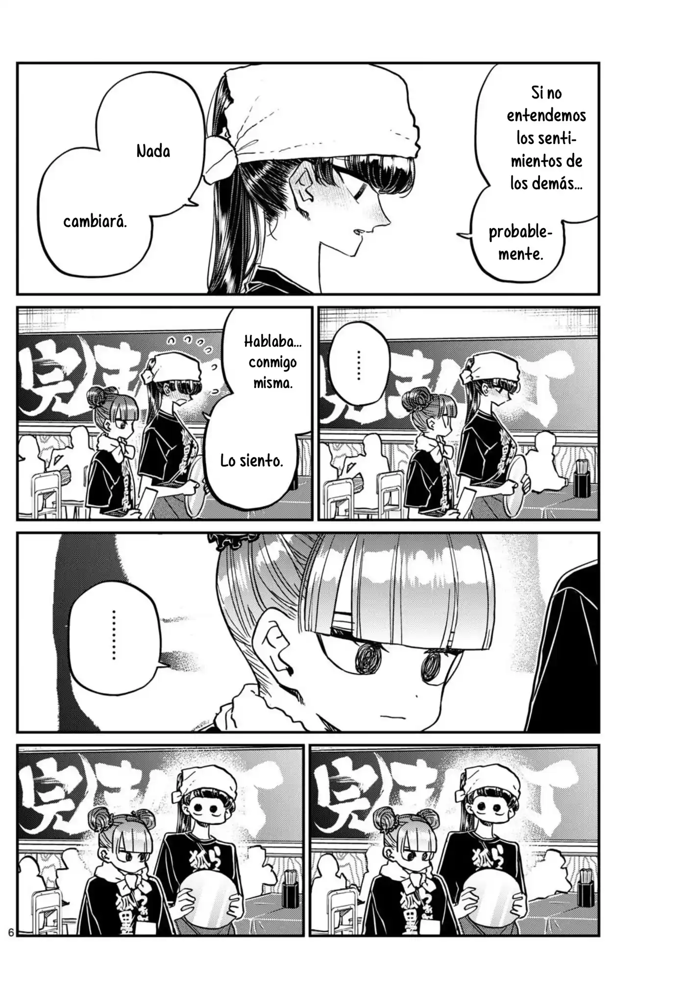 Komi-san wa Komyushou Desu Capitulo 454 página 6