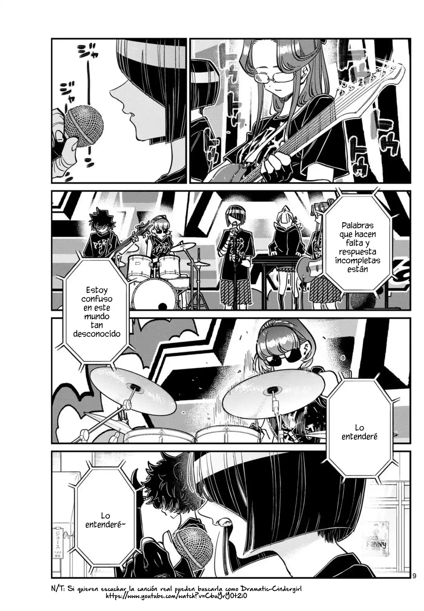 Komi-san wa Komyushou Desu Capitulo 454 página 9