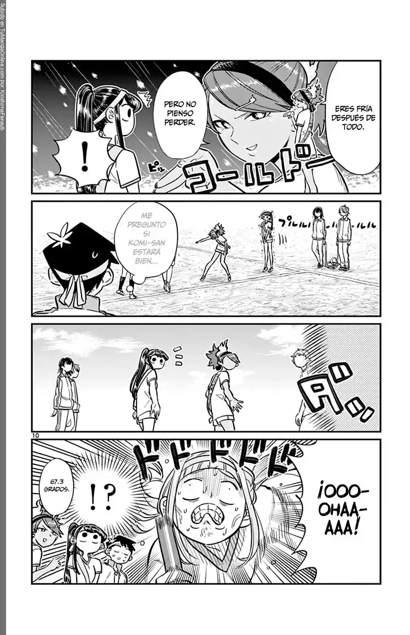 Komi-san wa Komyushou Desu Capitulo 55 página 11