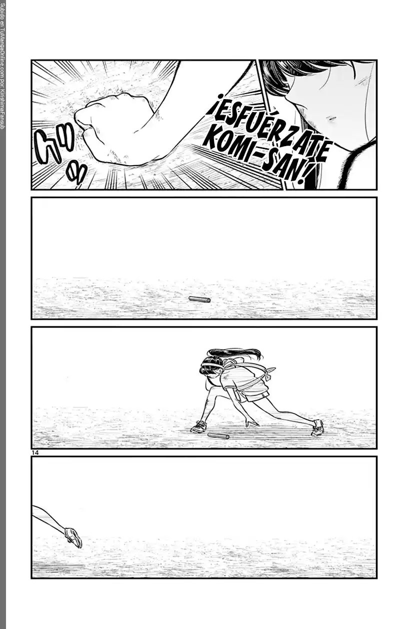 Komi-san wa Komyushou Desu Capitulo 55 página 15