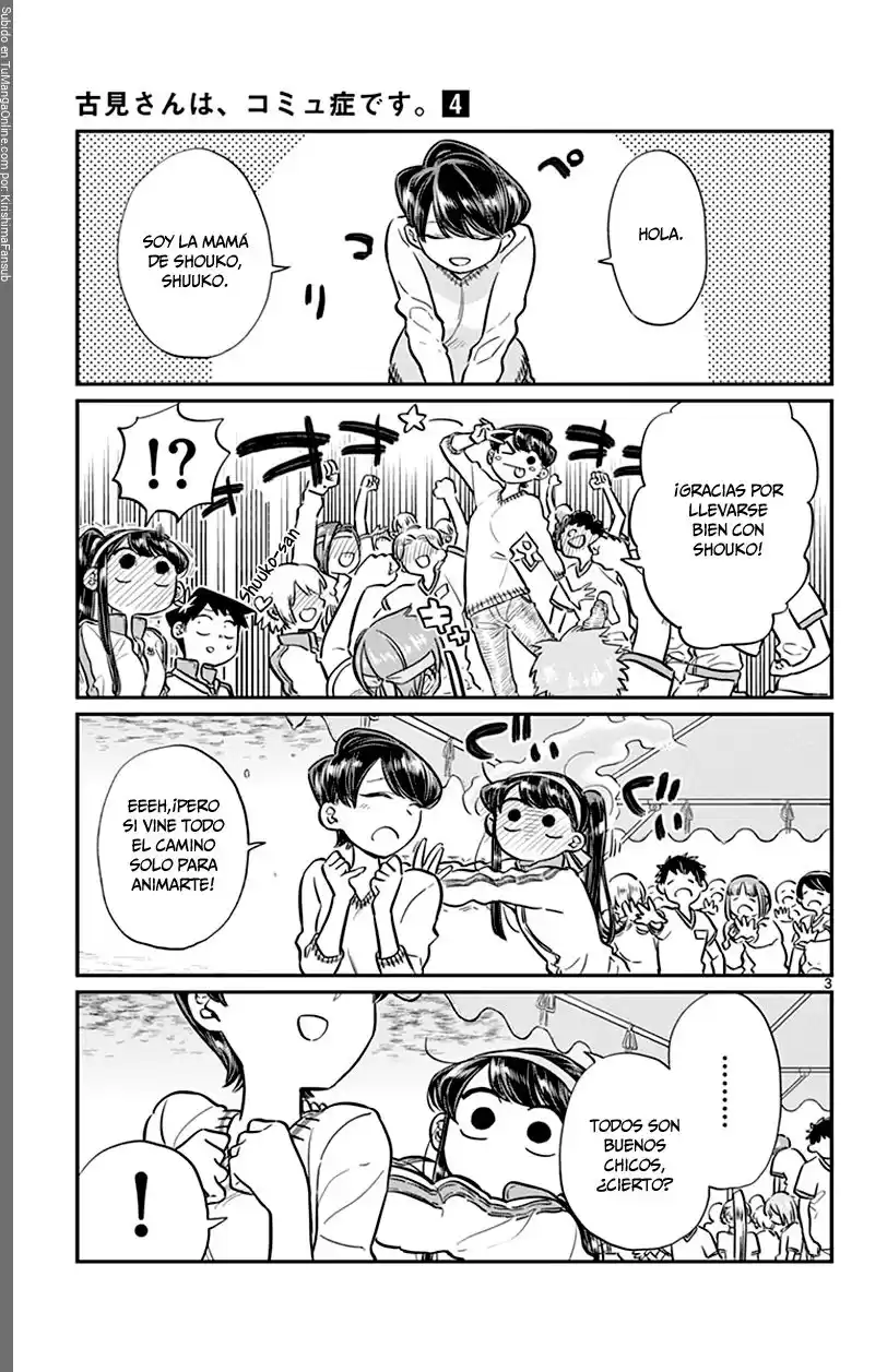 Komi-san wa Komyushou Desu Capitulo 55 página 4