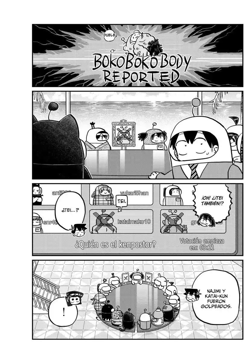 Komi-san wa Komyushou Desu Capitulo 354 página 4