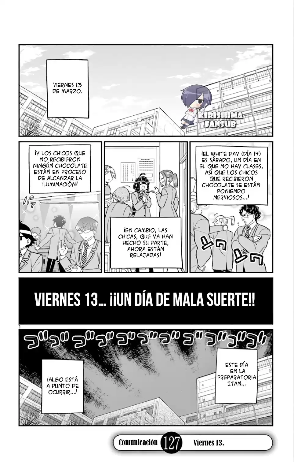 Komi-san wa Komyushou Desu Capitulo 127 página 2