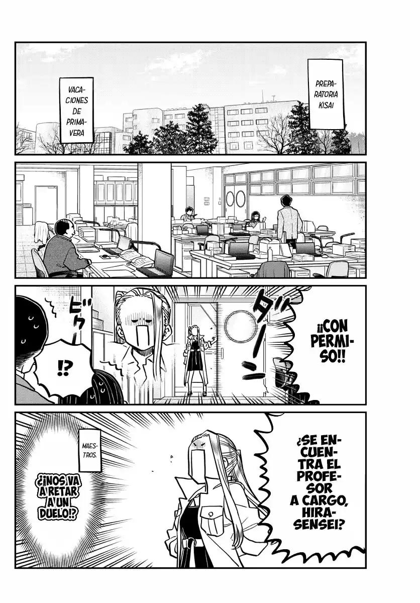 Komi-san wa Komyushou Desu Capitulo 344 página 3