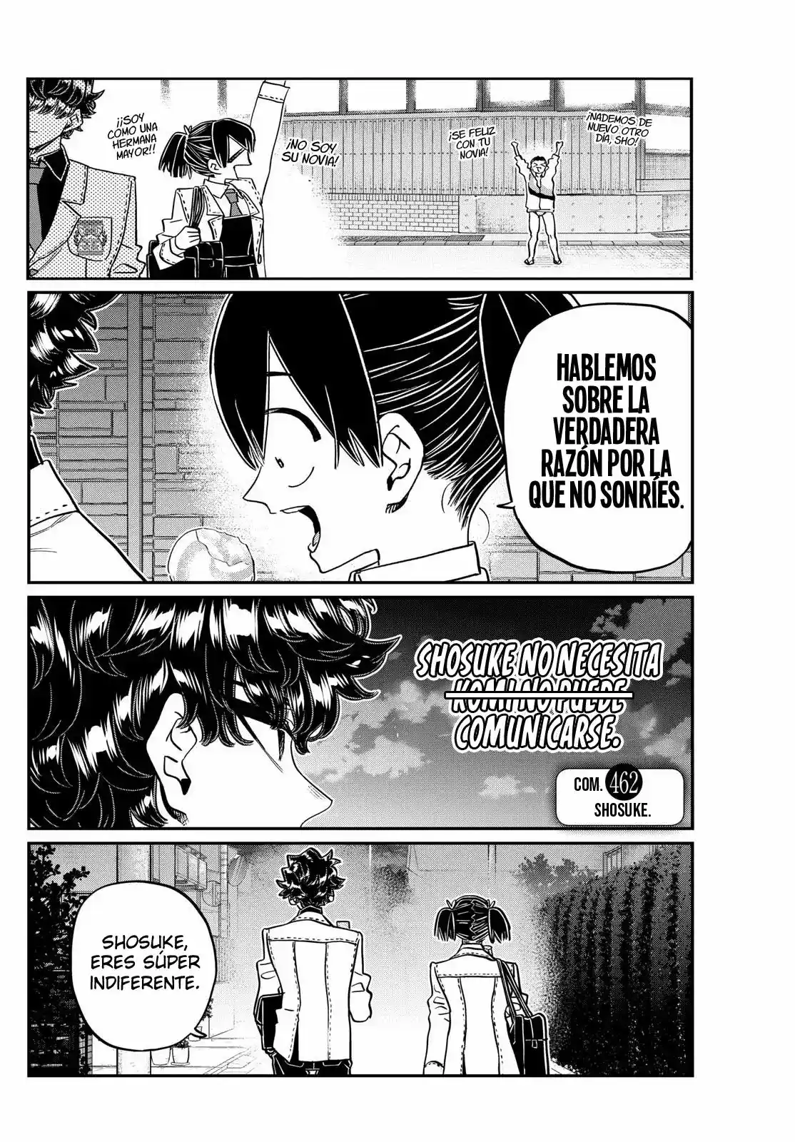 Komi-san wa Komyushou Desu Capitulo 462 página 3