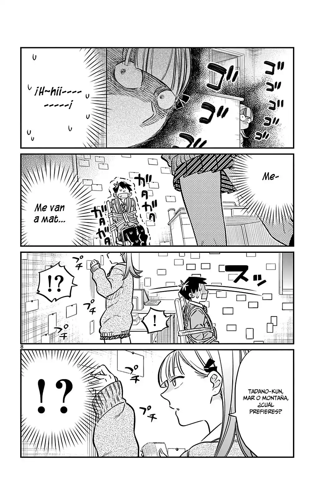 Komi-san wa Komyushou Desu Capitulo 25 página 9