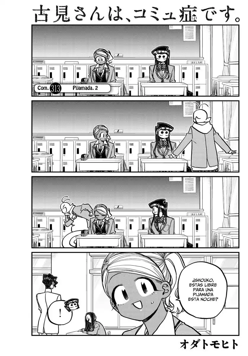 Komi-san wa Komyushou Desu Capitulo 313 página 2