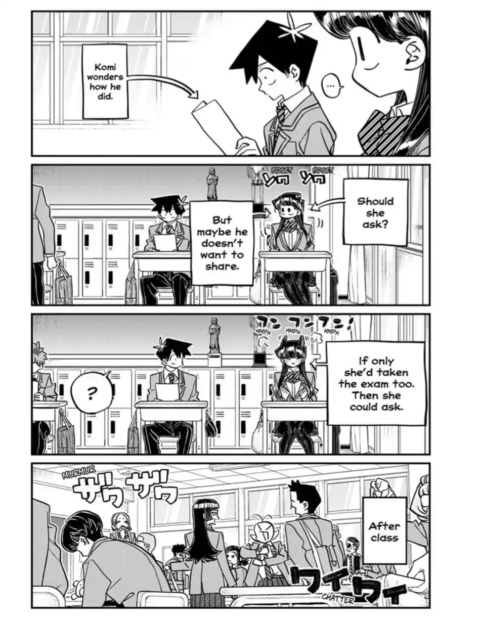 Komi-san wa Komyushou Desu Capitulo 472 página 3