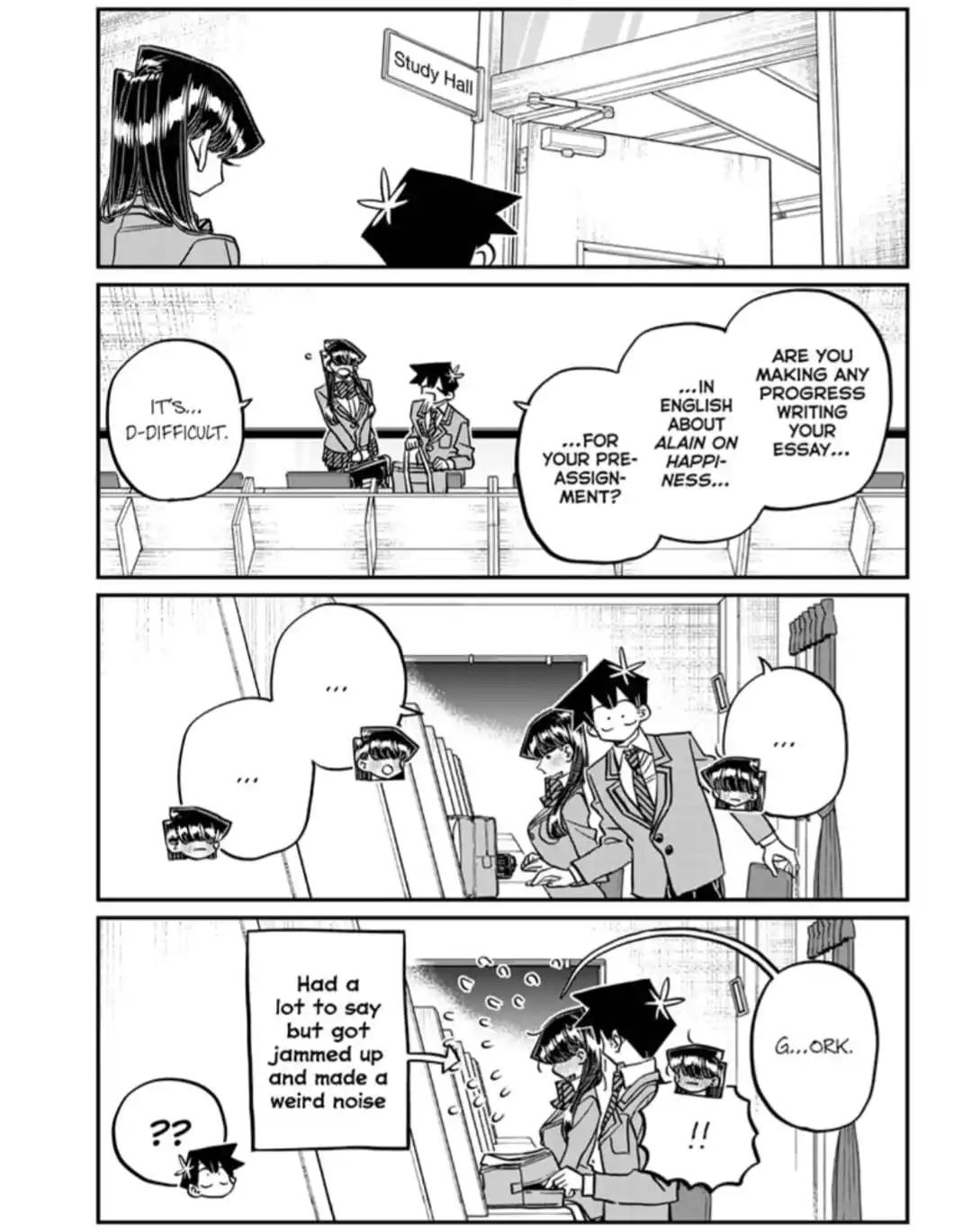 Komi-san wa Komyushou Desu Capitulo 472 página 4