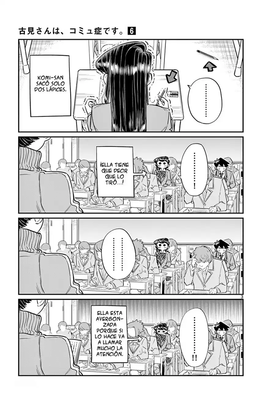 Komi-san wa Komyushou Desu Capitulo 82 página 4