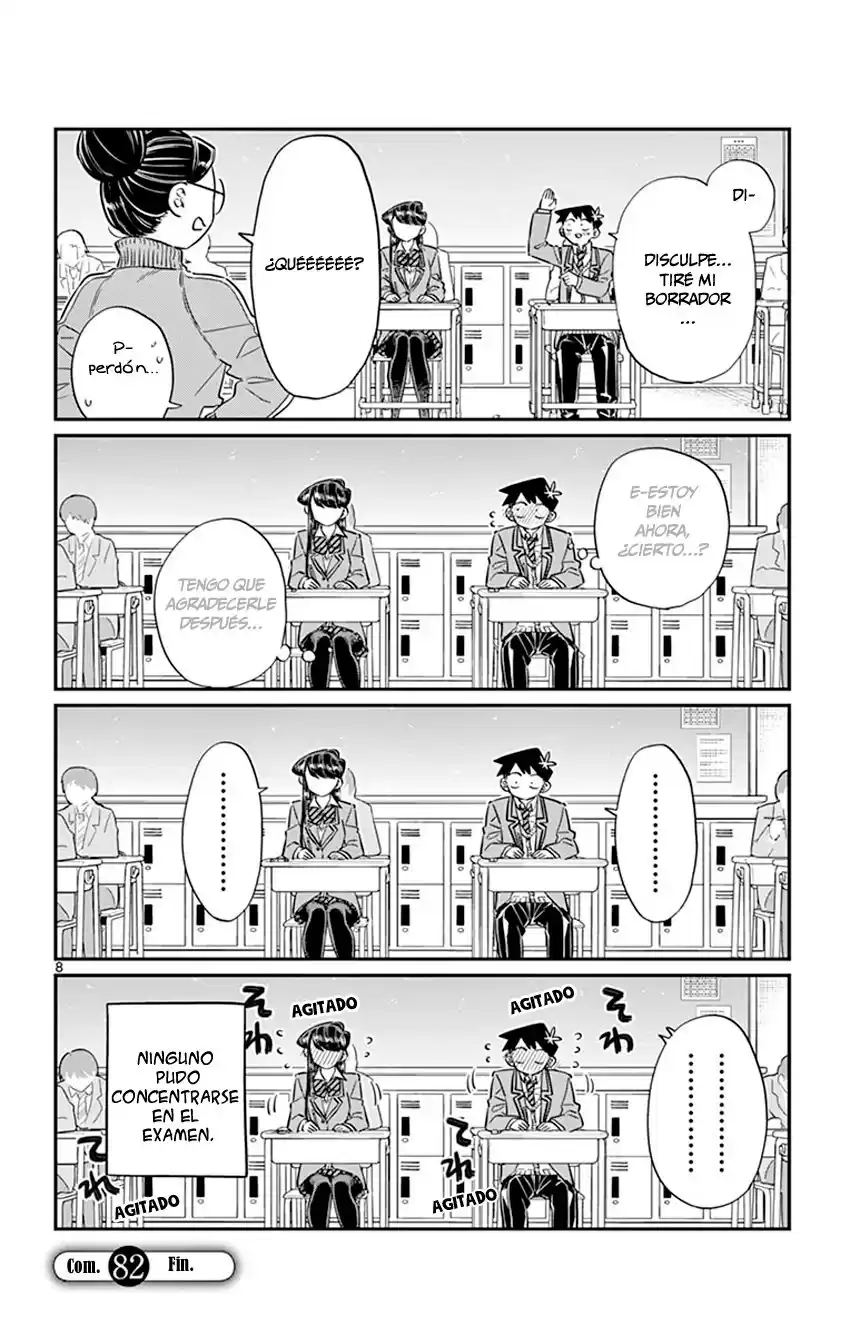 Komi-san wa Komyushou Desu Capitulo 82 página 9