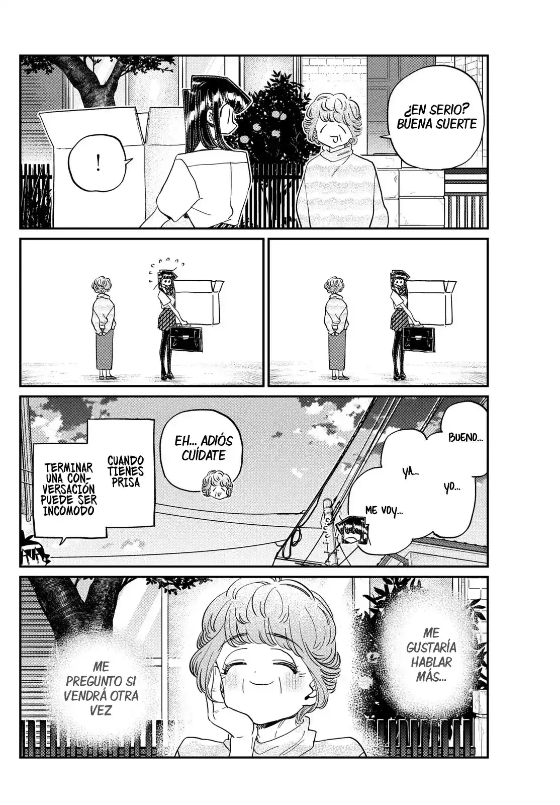 Komi-san wa Komyushou Desu Capitulo 435 página 4