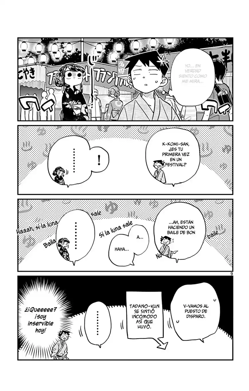 Komi-san wa Komyushou Desu Capitulo 46 página 10