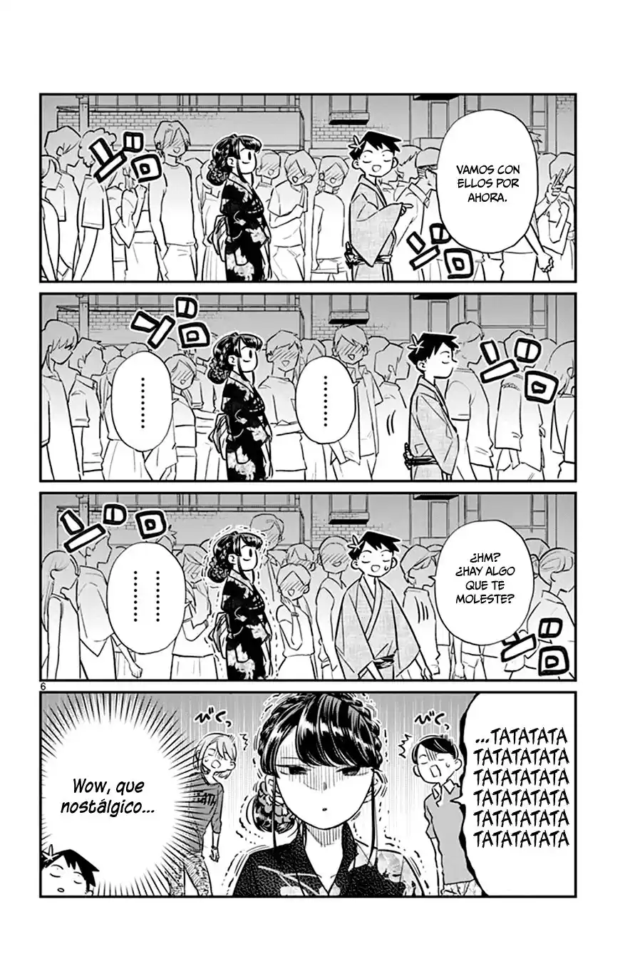 Komi-san wa Komyushou Desu Capitulo 46 página 7