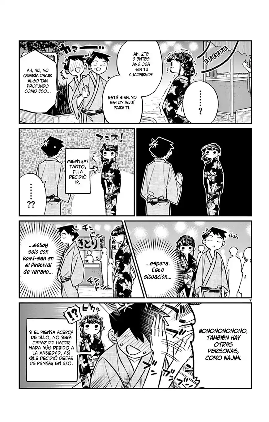 Komi-san wa Komyushou Desu Capitulo 46 página 8