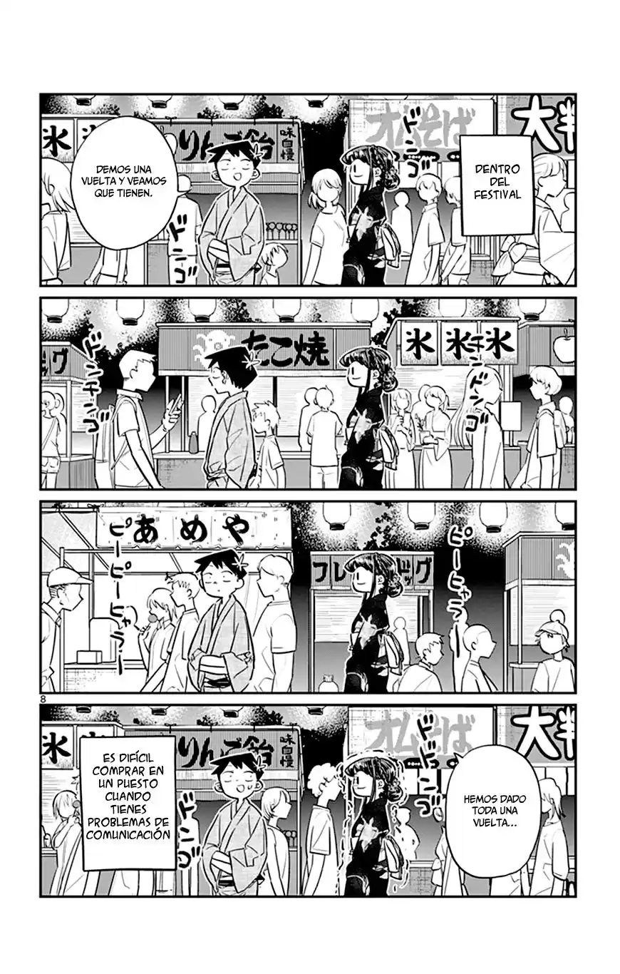 Komi-san wa Komyushou Desu Capitulo 46 página 9