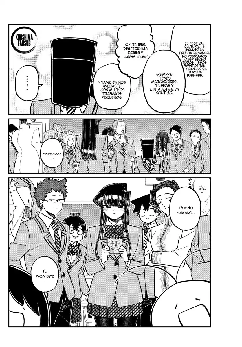 Komi-san wa Komyushou Desu Capitulo 323 página 13